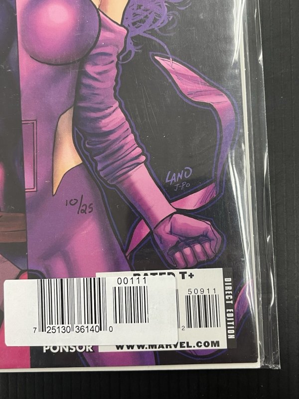 Uncanny X-Men #509 SIGNED & NUMERED BY Greg Land W/ COA Marvel 2009 PROSHIPPER