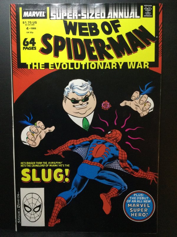 Web of Spider-Man Annual #4 Direct Edition (1988)