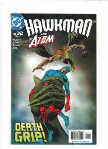 Hawkman #32 NM- 9.2 DC Comics 2004 The Atom & Hawkgirl app.