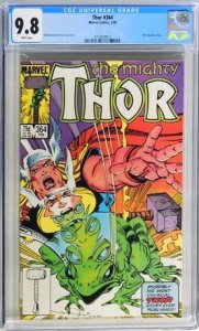 Thor #364 (1986) CGC Graded 9.8