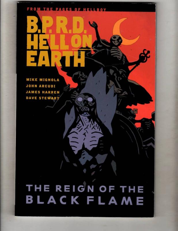 REIGN OF THE BLACK FLAME B.P.R.D. Hell On Earth Vol # 9 Dark Horse Comics J350