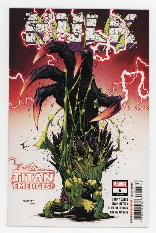 Hulk #6 (2022 v5) Donny Cates 1st Titan NM