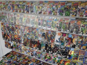 Huge Lot 190+ Comics W/Incredible Hulk, Ghost Rider, Storm+ Avg Fine+ Condition!