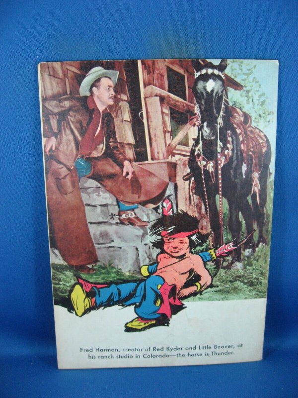 RED RYDER COMICS 56 F VF LITTLE BEAVER DELL 1948