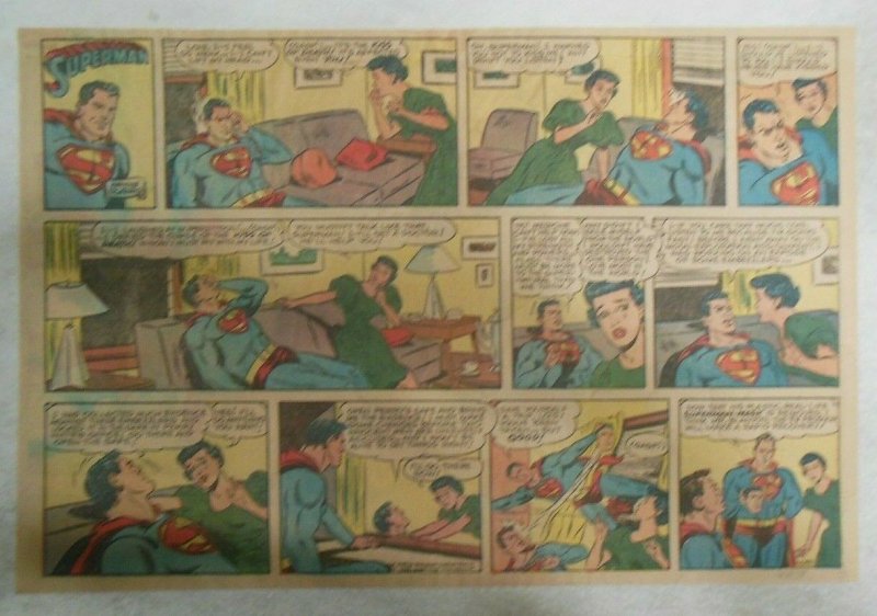 Superman Sunday Page #1040 by Wayne Boring from 10/4/1959 Half Full Page Size