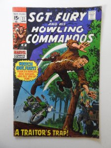 Sgt. Fury #77  (1970) VG Condition!