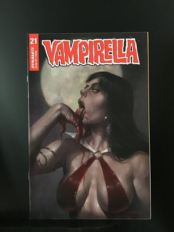 Vampirella #21 Lucio Parrillo cover art