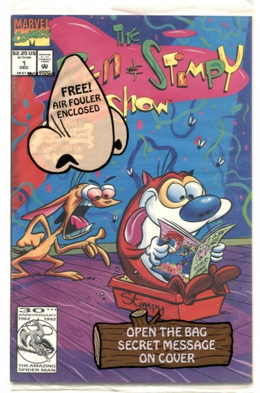 Ren and Stimpy Show Comics #1 1992- Sealed- Marvel NM-