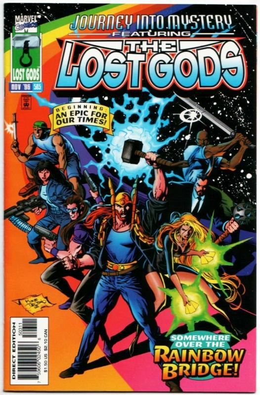 Journey Into Mystery #503 Lost Gods (Marvel, 1996) VF