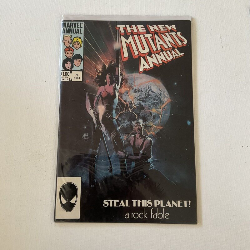 New Mutants Annual 1 Very Fine/ near Mint 9.0 Marvel 1984