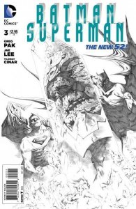 Batman / Superman #3 Sketch Variant 1:100 Ratio | NM | DC Comics