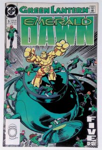 Green Lantern: Emerald Dawn #5 (April 1990, DC) FN+