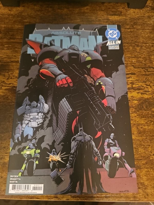 New • Absolute Batman 20 • Robins Strike •  Scott Snyder & Nick Dragotta