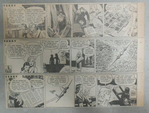 (311) Terry Dailies by Milton Caniff from 1944  Size: 3 x 10 inches