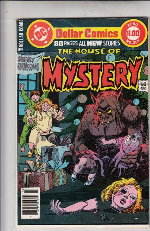 House of Mystery #257 (Apr-78) FN/VF+ High-Grade Cain