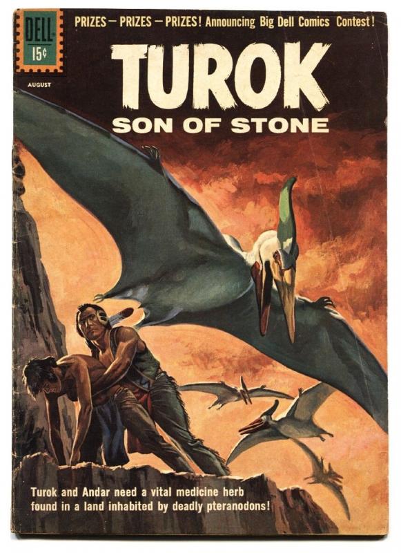 Turok Son Of Stone #24 comic book 1961-Dell-pre-historic Indians FN