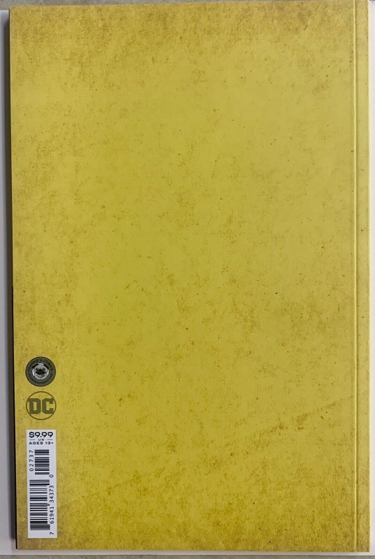 DETECTIVE COMICS 1027 2020 GOLD BLANK SKETCH VARIANT | HTF | GREAT FOR SKETCHES