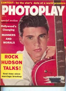 Photoplay-Rick Nelson-John Wayne-Elvis Presley-Dolores Hart-May-1958