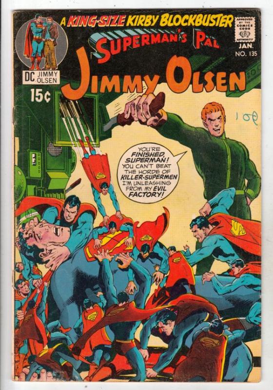 Superman's Pal Jimmy Olsen #135 (Jan-71) VG+ Affordable-Grade Jimmy Olsen