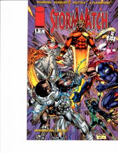 Lot Of 2 Image Comic Stormwatch #9 and Disciples #1 ON3