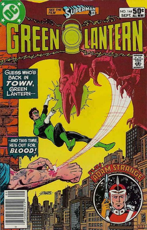 Green Lantern (2nd Series) #144 VG; DC | low grade comic - save on shipping - de