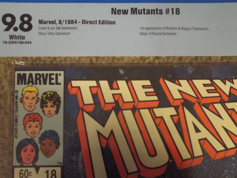 New Mutants #18 - 1st Warlock - CBCS 9.8