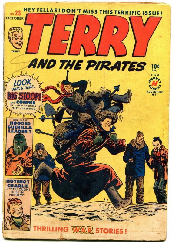 Terry and the Pirates #23 1950- Milton Caniff- Harvey Golden Age 