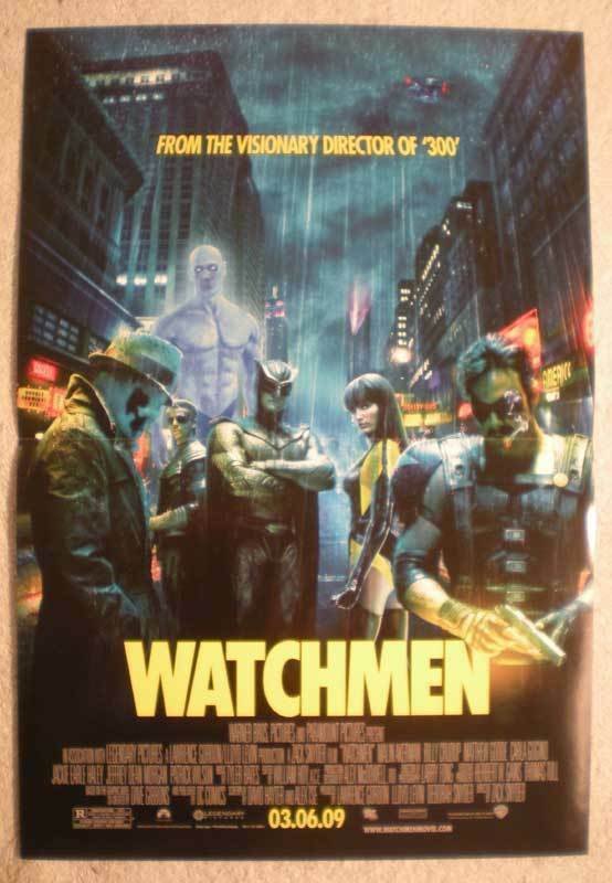 WATCHMEN Promo Poster, Movie,  11x17, 2009, Unused, more Promos in store, gang