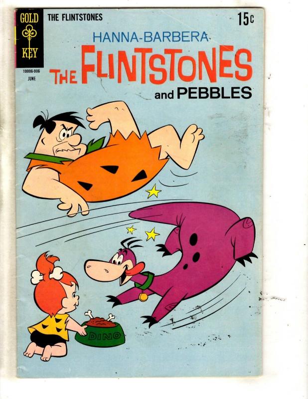 12 Flintstones Gold Key Comics # 1 Giant + 7 12 12 19 22 26 34 35 39 52 53 JL33