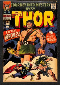 Journey Into Mystery #124 GD/VG 3.0 Hercules Thor! Marvel Comics Thor