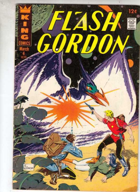 Flash Gordon #4 (Mar-67) FN/VF+ High-Grade Flash Gordon