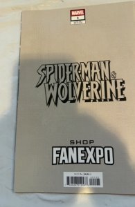 Spider-Man & Wolverine #1Shop Fan Expo John Giang Virgin Variant