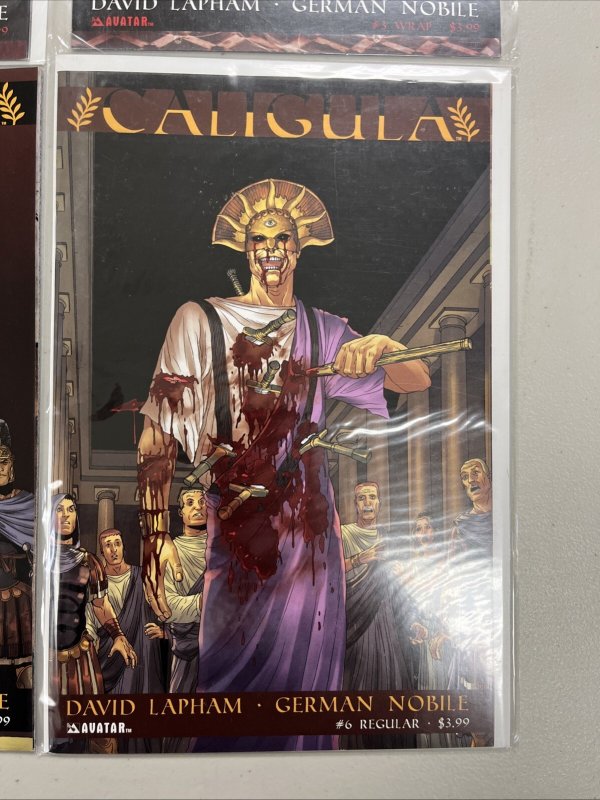 Caligula (2011) #1-6 Complete Set (VF/NM) Avatar Press  David Lapham|Nobile