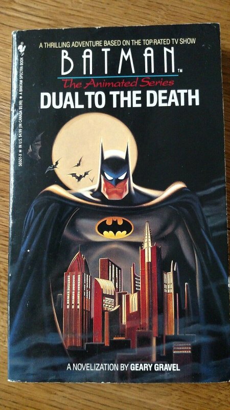 Batman the Animated Series - Duel to the Death - Paperback (Bantam Books 1994)
