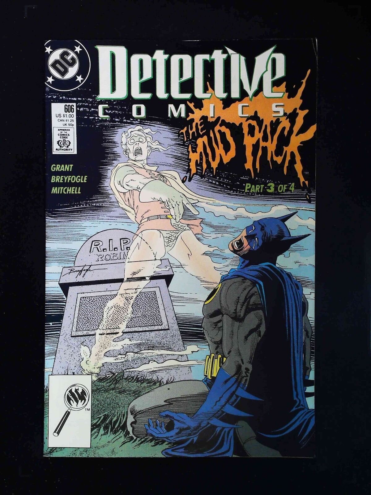 Detective Comics 606 Dc Comics 1989 Vf Comic Books Copper Age, DC Comics, Superhero /