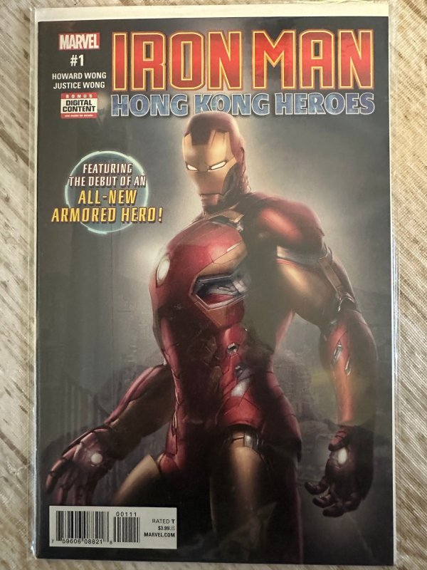 Iron Man: Hong Kong Heroes (2018) NM /VF+