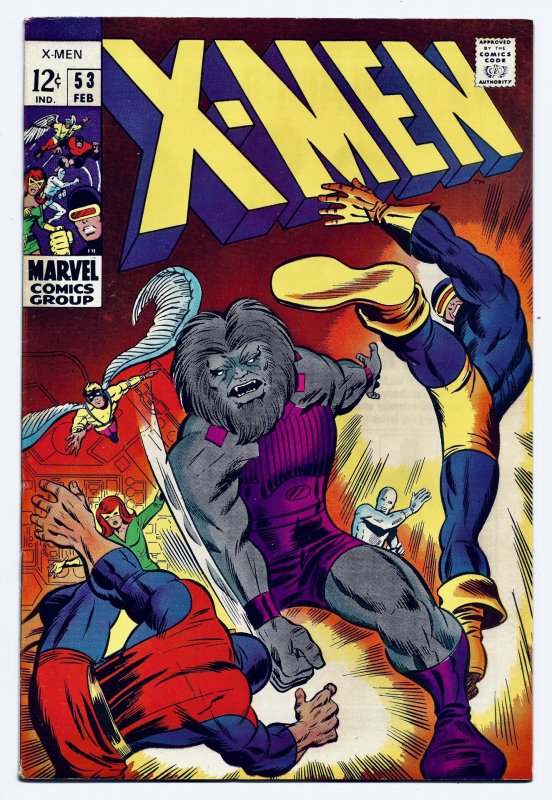 The X-Men #53 (1969) VF+