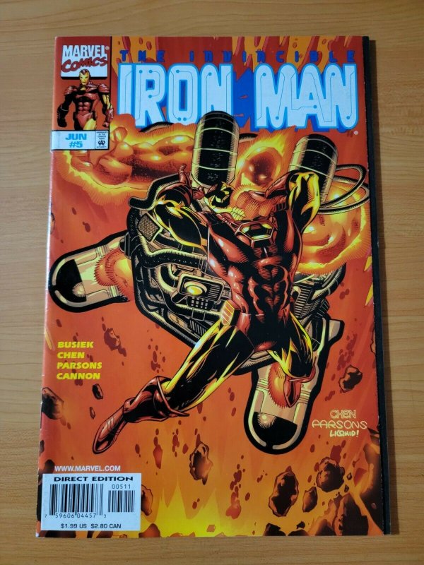 Iron Man Vol 3 #5 ~ NEAR MINT NM ~ 1998 Marvel Comics