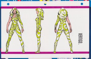 Official Handbook of the Marvel Universe Sheet- Vertigo