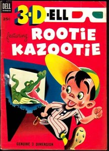 3-D-ELL #1-ROOTIE KAZOOTIE-RARE 3-D COMIC VG/FN