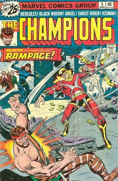 Champions (1975 series) #5, VF- (Stock photo)