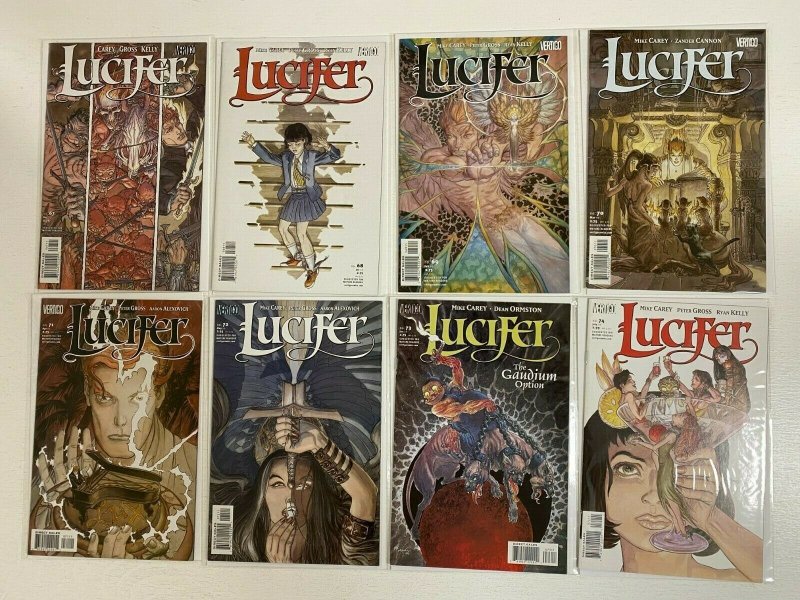 Lucifer DC Vertigo Comic Lot 49 Diff #7-75 Last Issue 6.0 FN(2000-06)