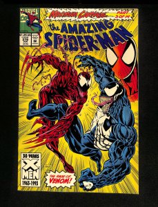 Amazing Spider-Man #378 Maximum Carnage Part 3 Venom!