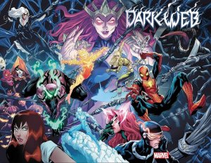 Dark Web # 1 Wraparound 1:25 Variant Cover NM Marvel 2022 [D6]