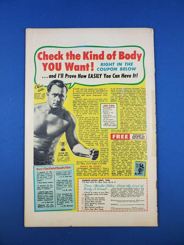 FIGHT COMICS 85 F FICTION HOUSE 1953