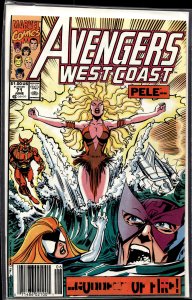 Avengers West Coast #71 (1991) West Coast Avengers / Avengers West Coast