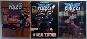 3x Howard Chaykin's American Flagg!: First Graphic Novel 80's All First Printing