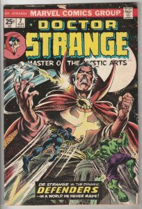 Doctor Strange #2 (Aug-74) VG+ Affordable-Grade Dr.Strange