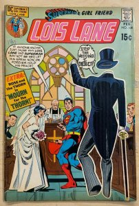 SUPERMAN'S GIRLFRIEND LOIS LANE #108 (DC,2/1971)  VG The Specter Suitor!
