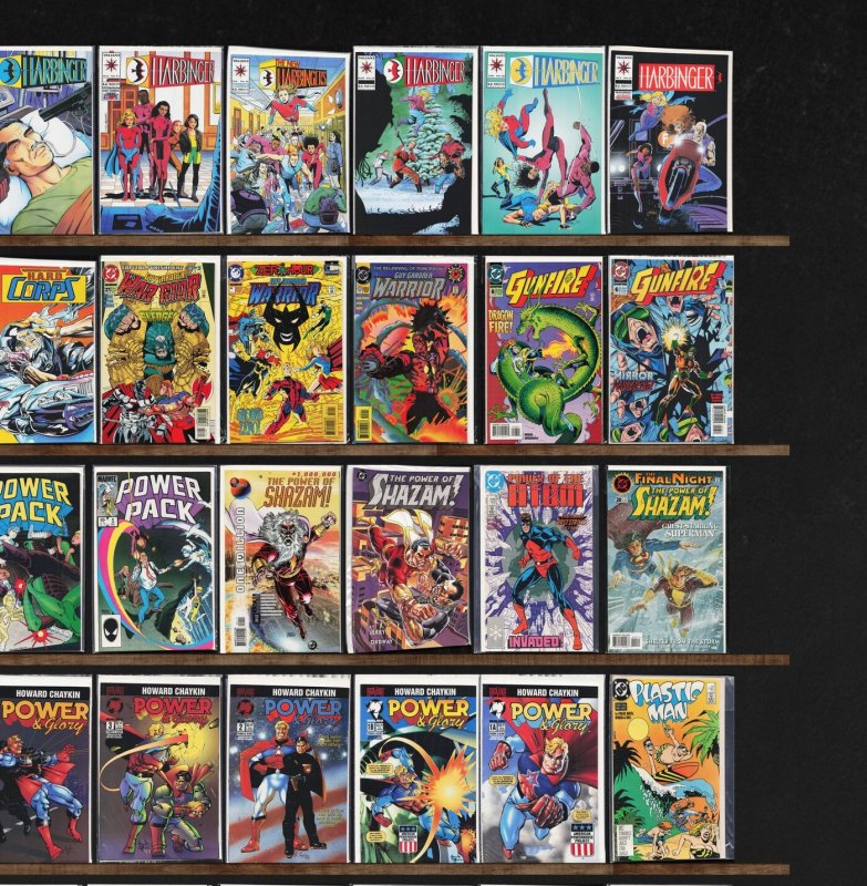 Huge Lot 150+ Comics with Generation X, Harbinger, Power Pack & More!